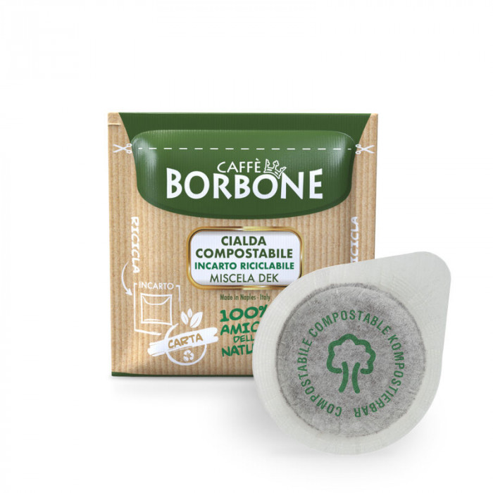 100 Cialde Caffè Borbone Miscela VERDE DEK